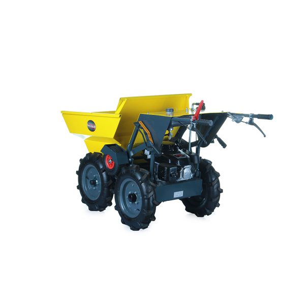 HTL350 Terrain Loader demonstrerar sin ergonomiska design.